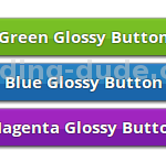 CSS Glossy Buttons Sample