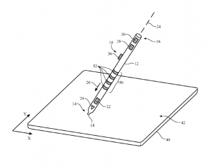 apple smart stylus patent