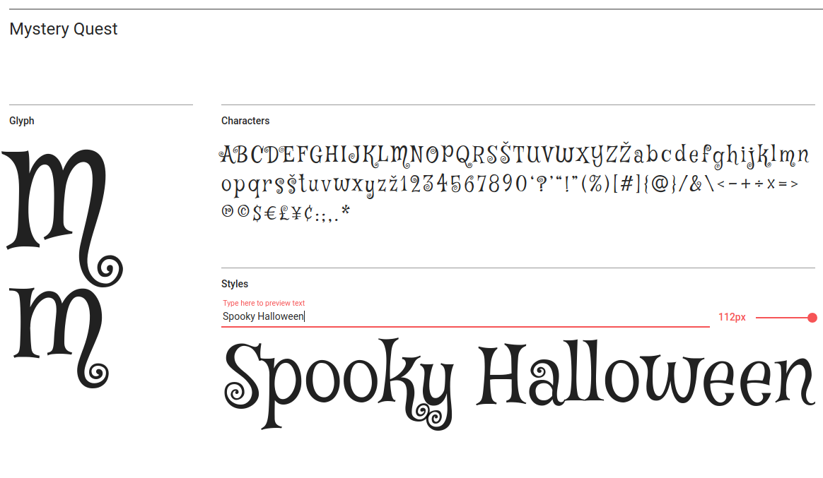 Free Halloween Fonts for Websites