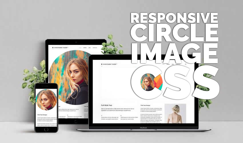 Responsive Circle Image CSS