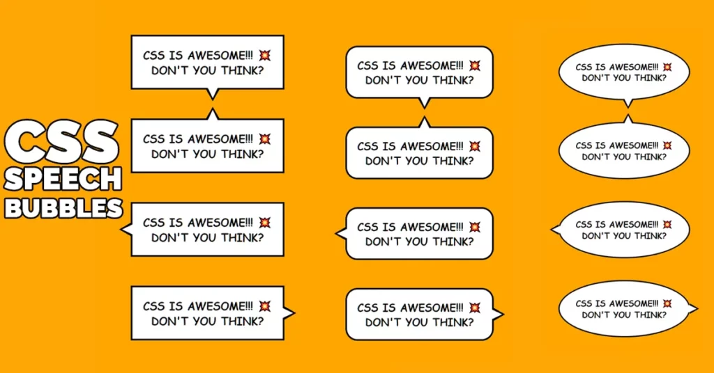 CSS Speech Bubble