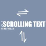 Scrolling Text HTML